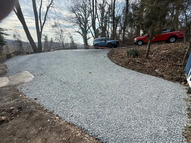 Recent grading & base project by South State Paving in Southern Maryland Recent grading & base project by South State Paving in Southern Maryland