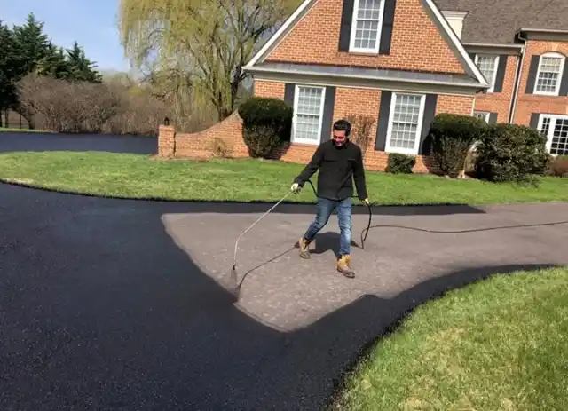 Driveway Sealcoating by South State Paving across Southern Maryland Driveway Sealcoating by South State Paving across Southern Maryland